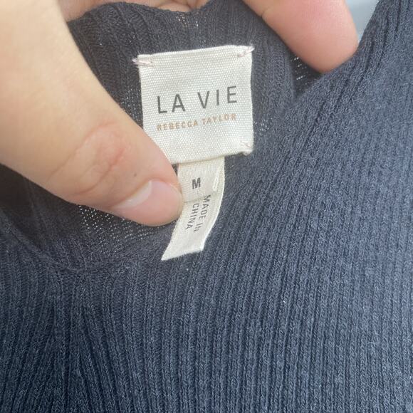 La Vie Rebecca Taylor Maxi Dress Size M Whimsigoth Boho Cottage Avant Garde 251 - Picture 6 of 8